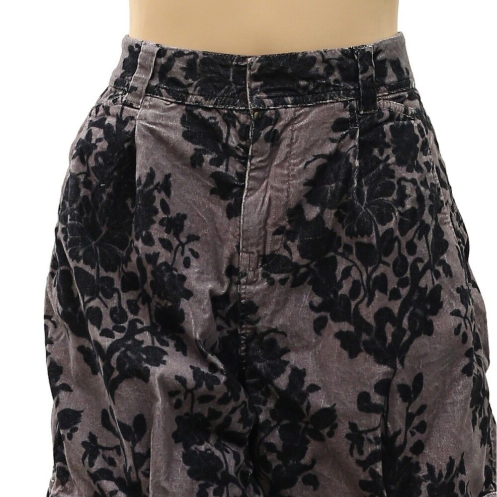 Free People We The Free Rock Romance Printed Shorts Floral Trendy M 288603 - Picture 6 of 9